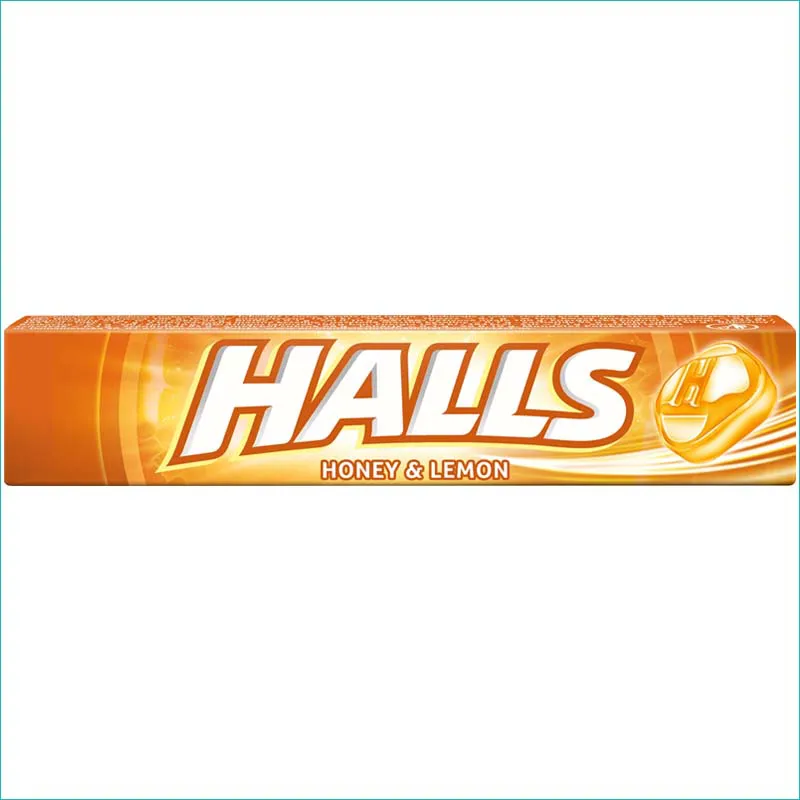 Halls cukierki 33,5g. Honey & Lemon /20/