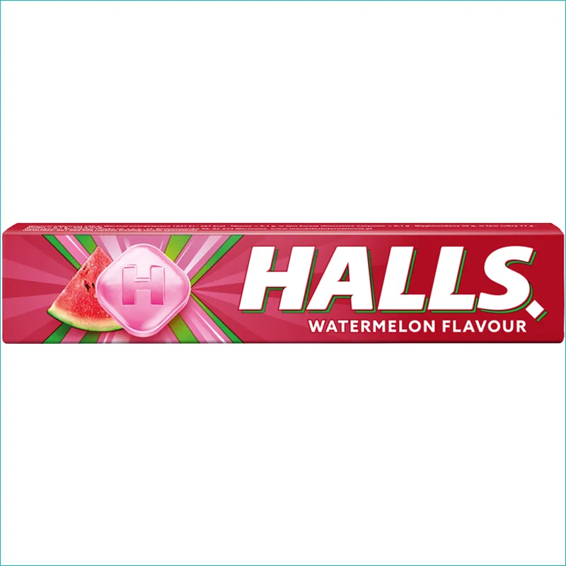 Halls cukierki 33,5g. Watermelon /20/