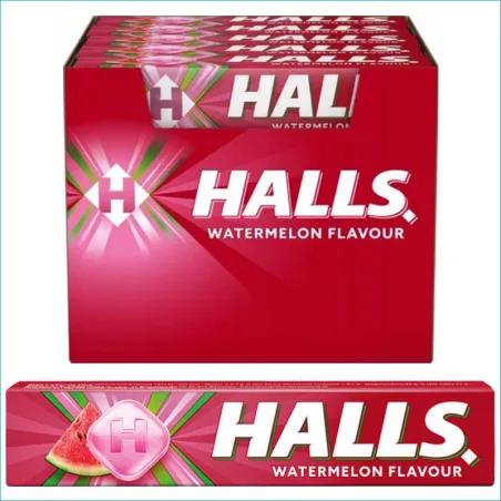 Halls cukierki 33,5g. Watermelon /20/