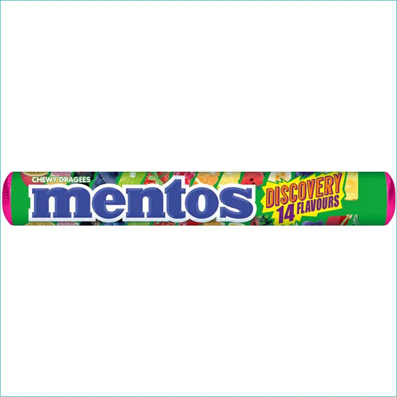 Mentos cukierki 37,5g. Discovery /40/