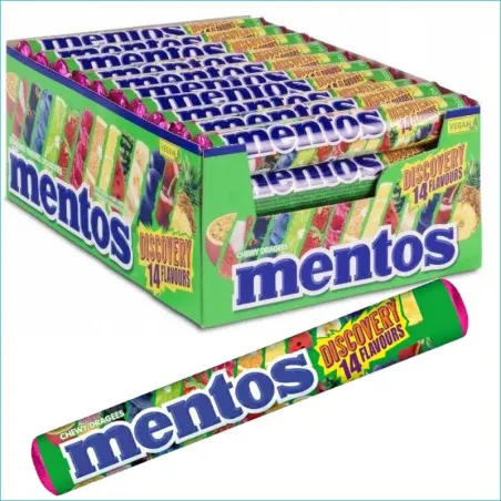 Mentos cukierki 37,5g. Discovery /40/