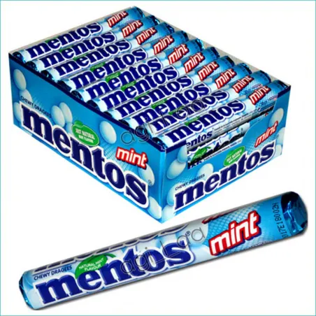 Mentos cukierki 37,5g. Mint /40/