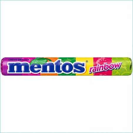 Mentos cukierki 37,5g. Rainbow /40/