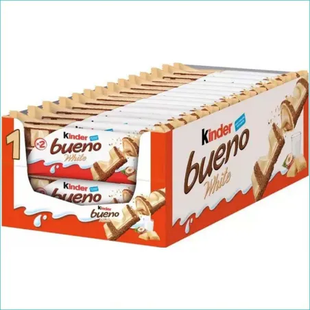 Kinder Bueno batonik z nadzieniem 2szt. White /30/