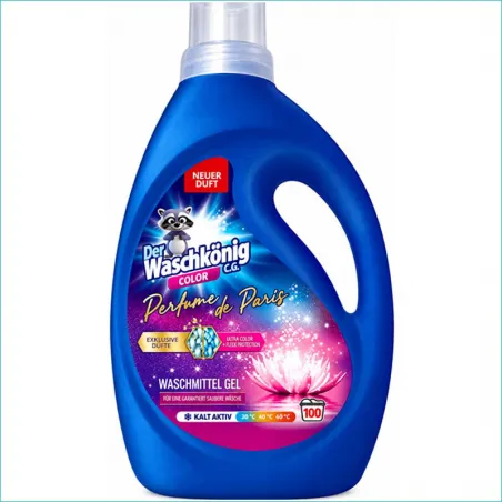 Waschkonig żel do prania 3L. Color Paris