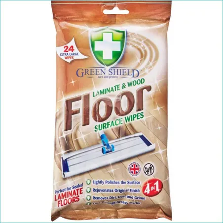 Green Shield chusteczki 24szt. Floor Anti-Bacterial /12/