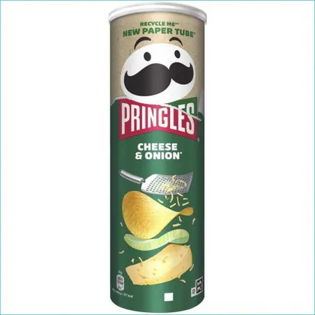 Pringles chipsy 165g. Cheese & Onion