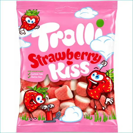 Trolli żelki 150g. Kiss Strawberry /21/