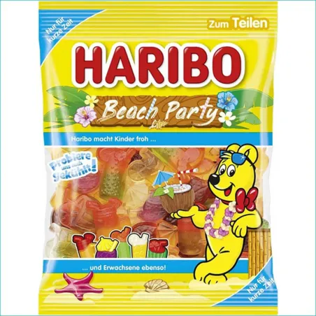 Haribo żelki 175g. Beach Party