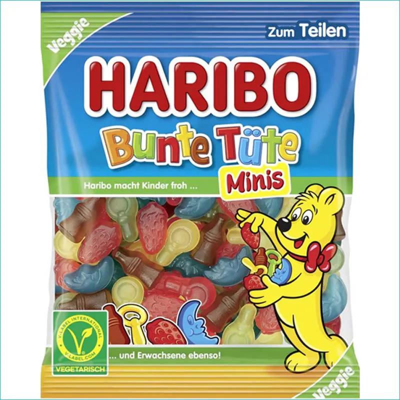 Haribo żelki 160g. Bunte Tute Minis /20/