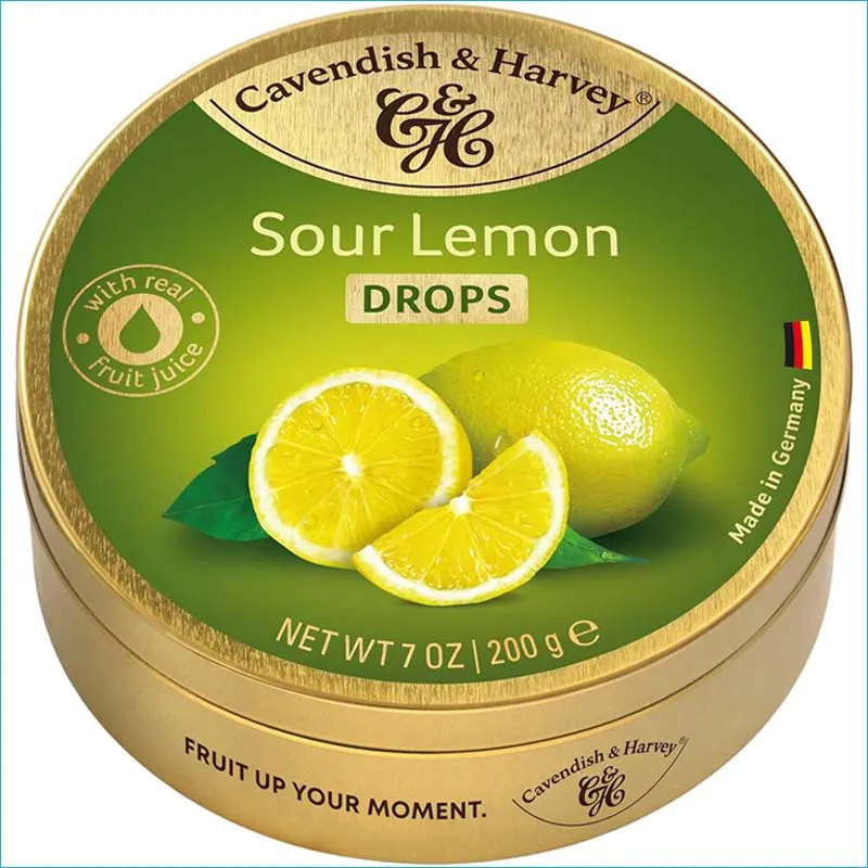 Cavendish&Harvey landrynki 200g. Sour Lemon /9/