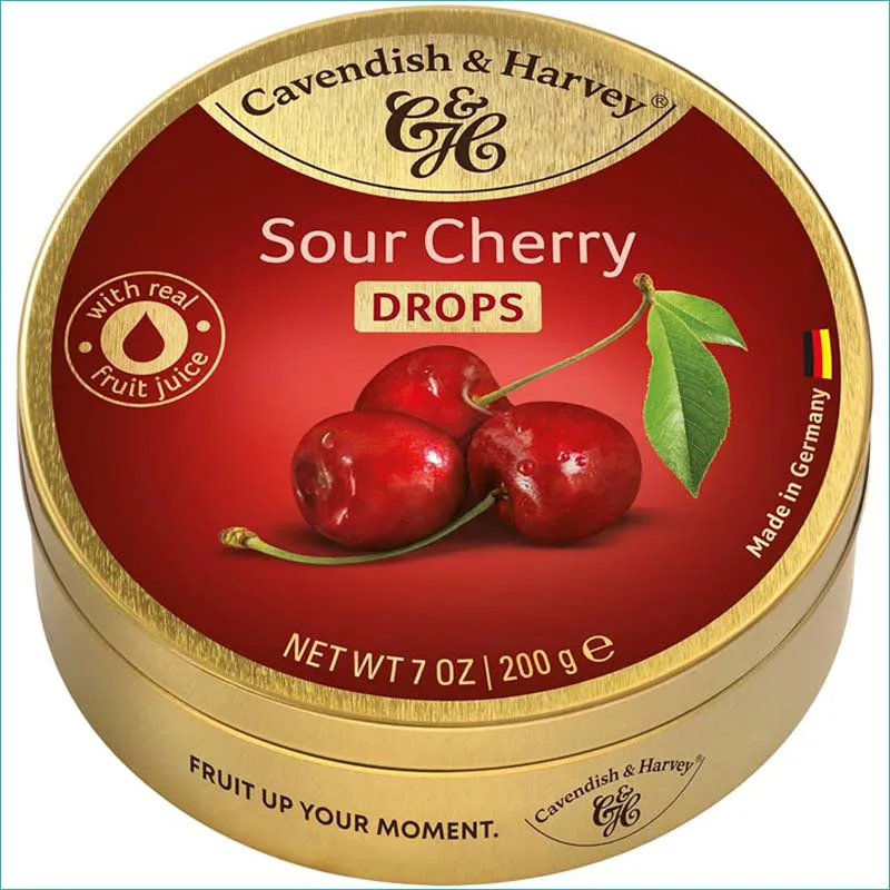 Cavendish&Harvey landrynki 200g. Sour Cherry /9/