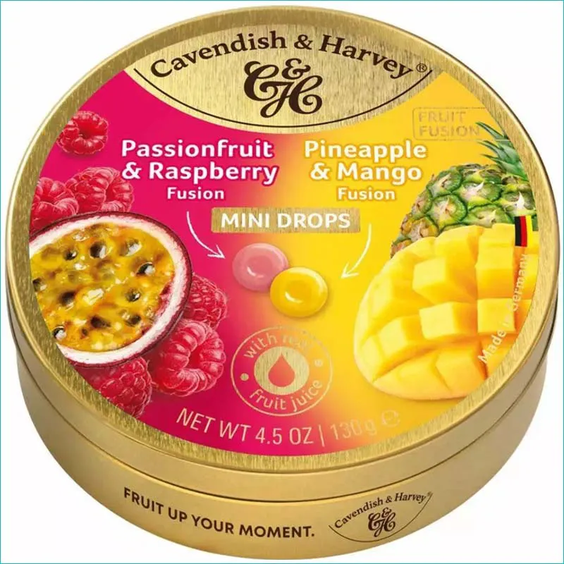 Cavendish&Harvey landrynki 130g. Passionfruit/Pineapple /11/