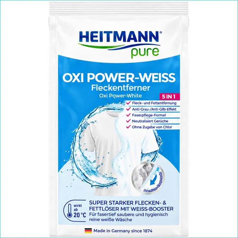 Heitmann OXI odplamiacz w proszku 475g. Weiss /6/