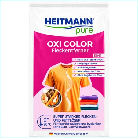 Heitmann OXI odplamiacz w proszku 475g. Color /6/