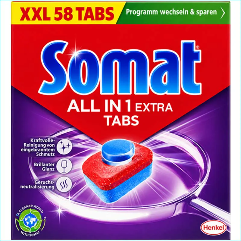 Somat All in 1 tabletki do zmywarki 58szt. /6/