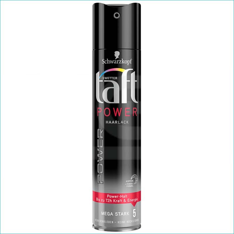 Taft lakier do włosów 250ml. Power 5/ Koffein