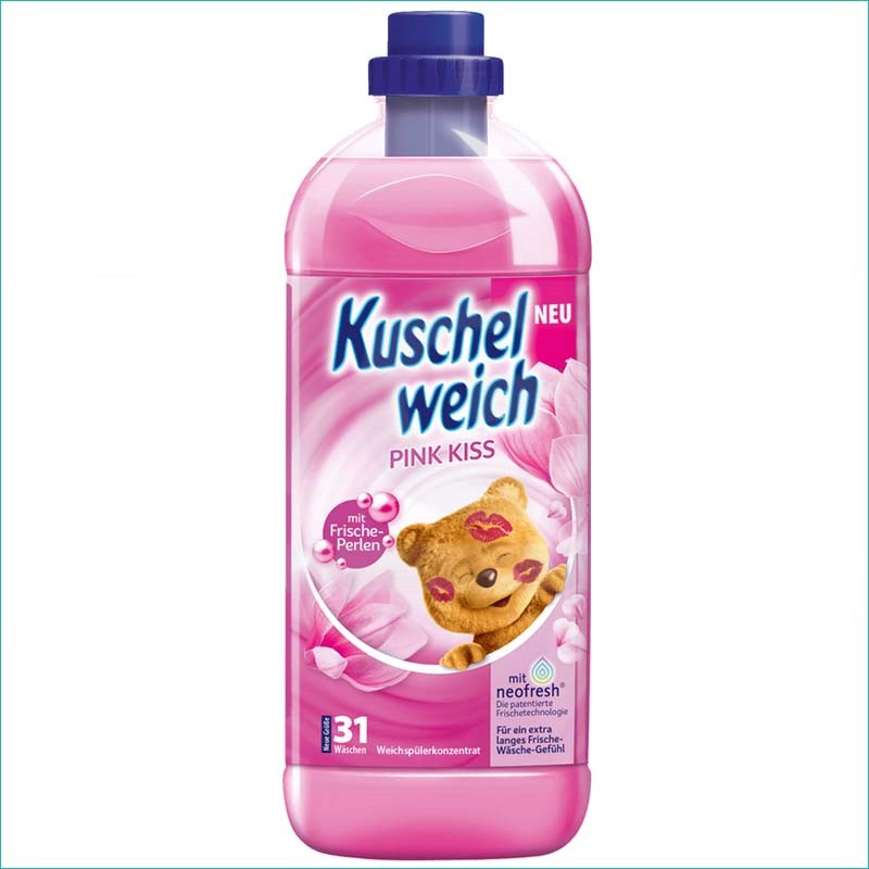 Kuschelweich płyn do płukania 1L. Pink Kiss