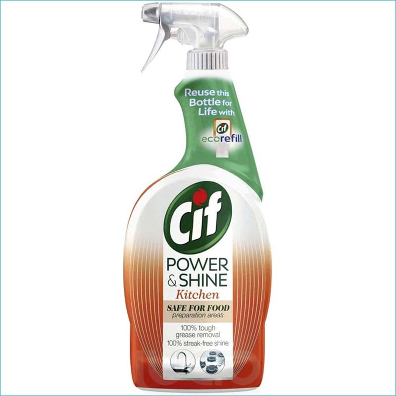 Cif Power Shine spray do czyszczenia kuchni 700ml.