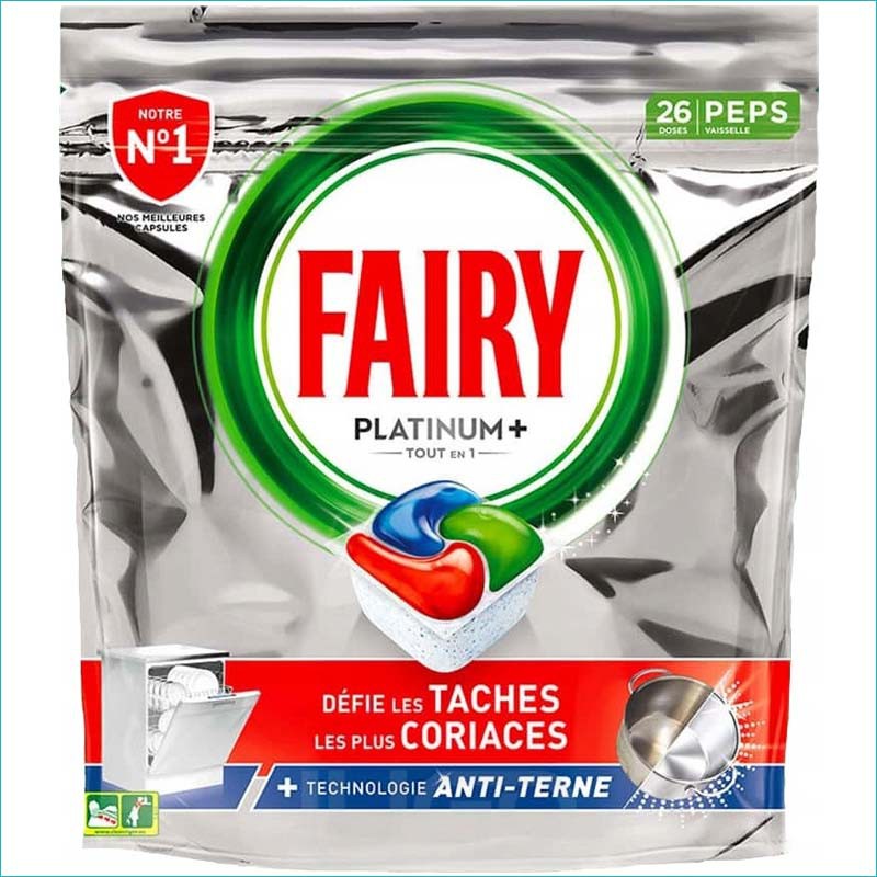 Fairy Platinum Plus kapsułki do zmywarki 26szt.