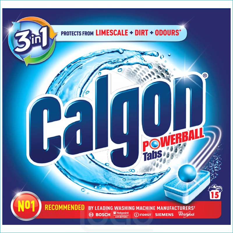 Calgon tabletki odkamieniające do pralki 15 tabl.