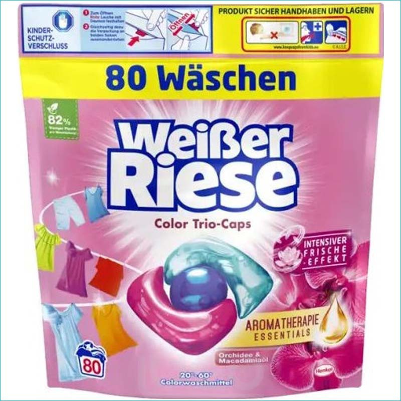 Weiser Riese trio caps 80szt. Color Orchidee
