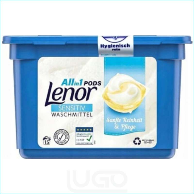 Lenor 3w1 kapsułki do prania 18szt. Sensitiv