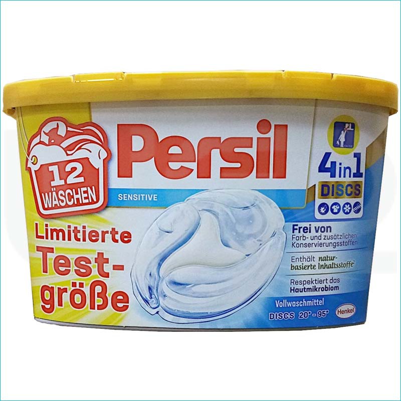 Persil caps disc 4in1 12szt. Sensitive