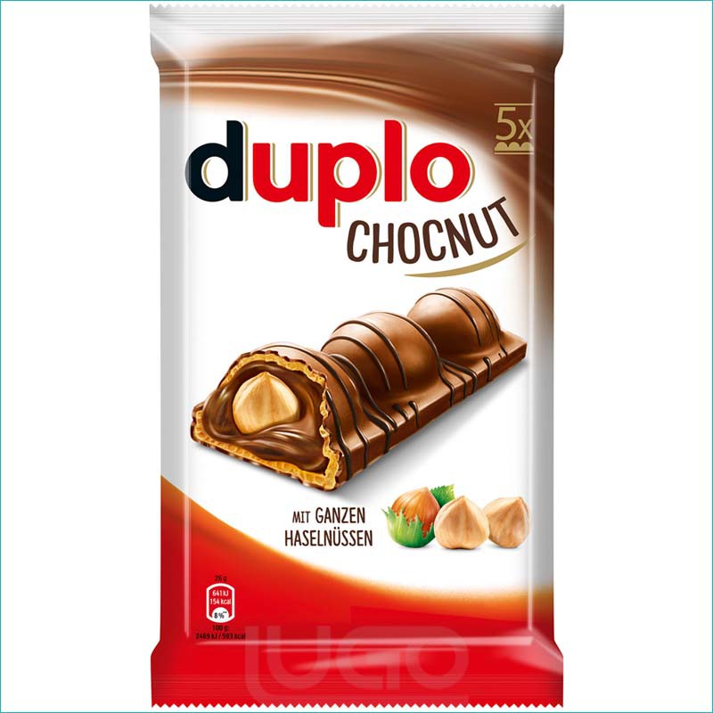 Duplo Choconut wafelki w czekoladzie 5x26g.
