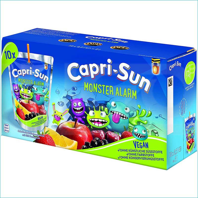 Capri-Sun sok 10szt/200ml. Monster Alarm