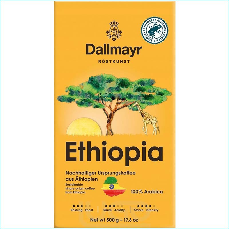 Dallmayr kawa mielona 500g. Ethiopia