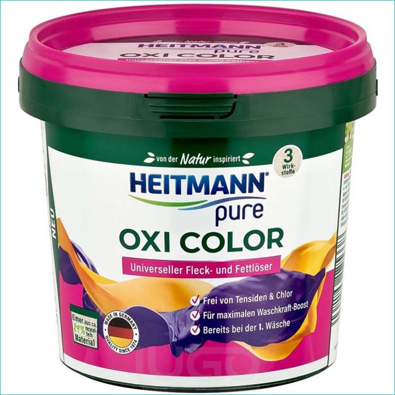 Heitmann OXI odplamiacz w proszku 500g. Color