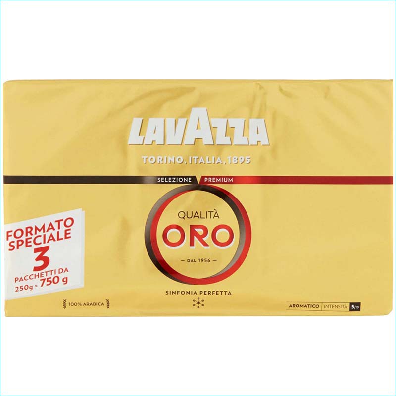 Kawa Lavazza ORO mielona 250g. 3szt.