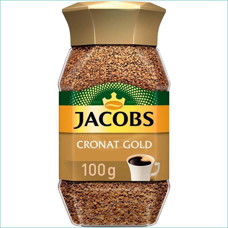 Jacobs ropuszczalna Cronat Gold 100g.