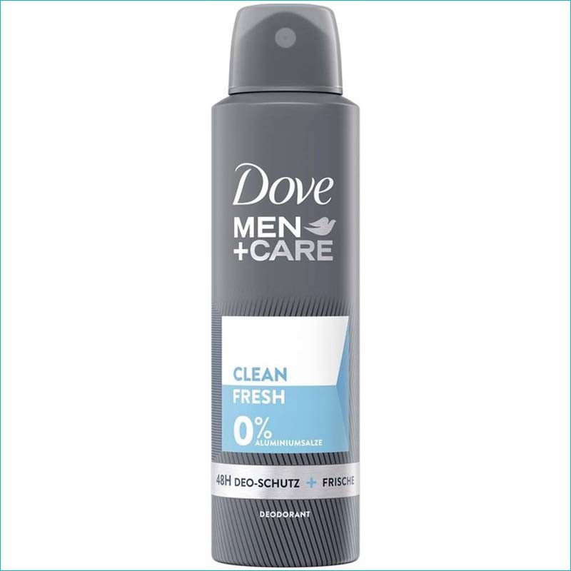 Dove dezodorant 150ml. Men Clean Fresh 0%