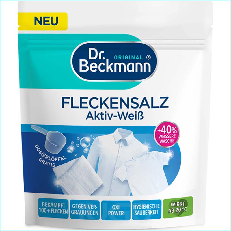 Dr Beckmann odplamiacz do tkanin białych 400g.