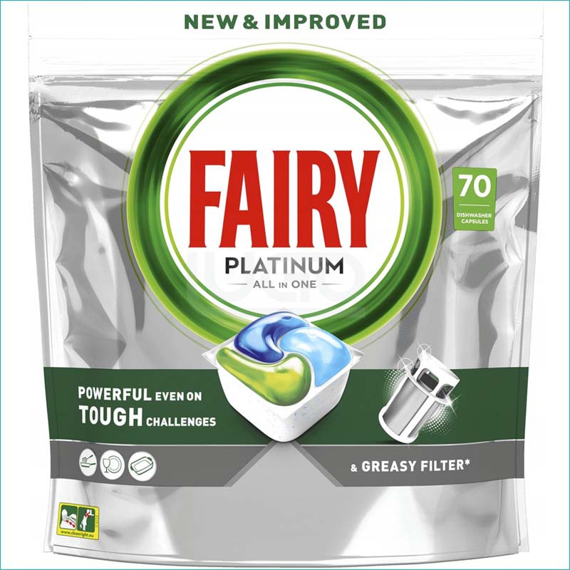 Fairy Platinum kapsułki do zmywarki 70szt.Oryginal