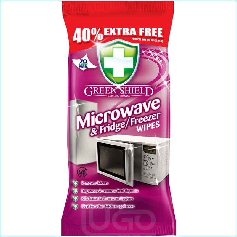 Green Shield chusteczki 70szt / Microwave