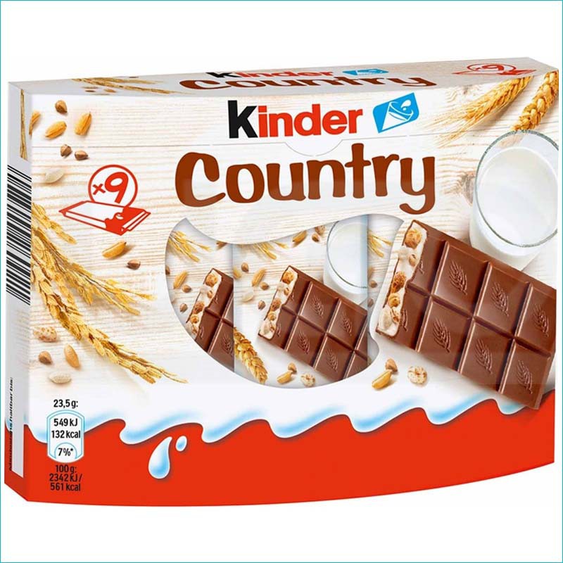 Kinder Country czekoladki z nadzieniem 9szt.