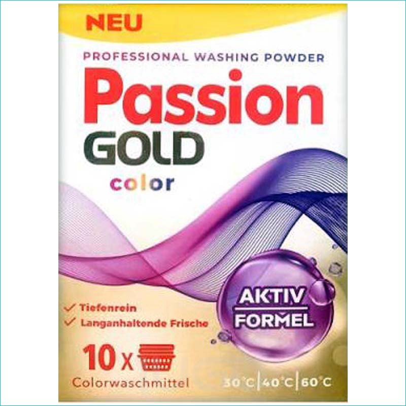 Passion Gold  proszek do prania 600g/10 Color