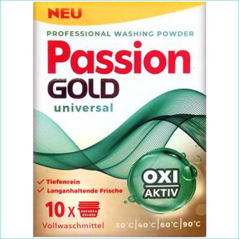 Passion Gold  proszek do prania 600g/10 Uniwersal