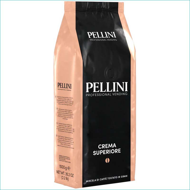 Kawa Pellini ziarno 1kg. Crema Superiore