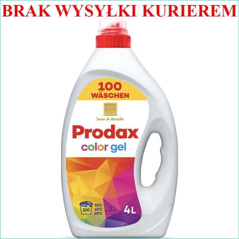 Prodax żel do prania 4l/100 Color