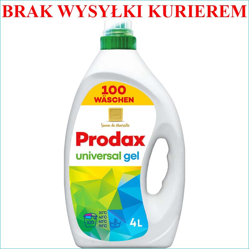 Prodax żel do prania 4l/100 Uniwersal
