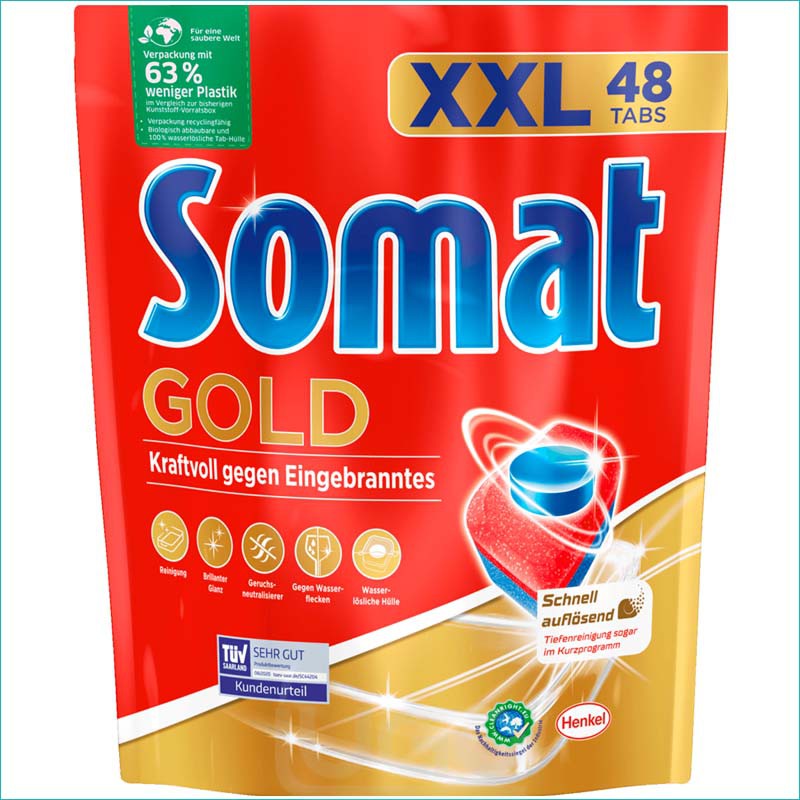 Somat Gold tabletki do zmywarki 48szt
