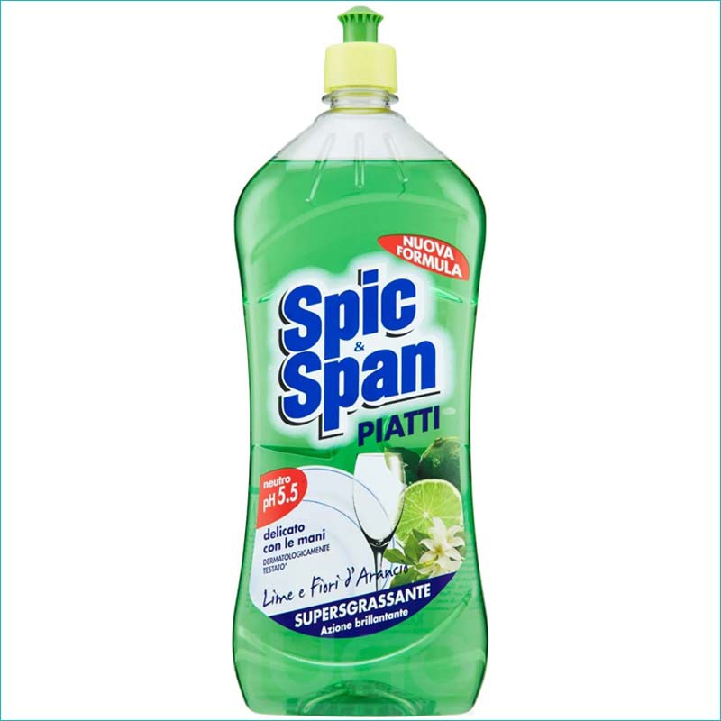 Spic & Span płyn do naczyń 1l. Lime e Fiori d'Ara