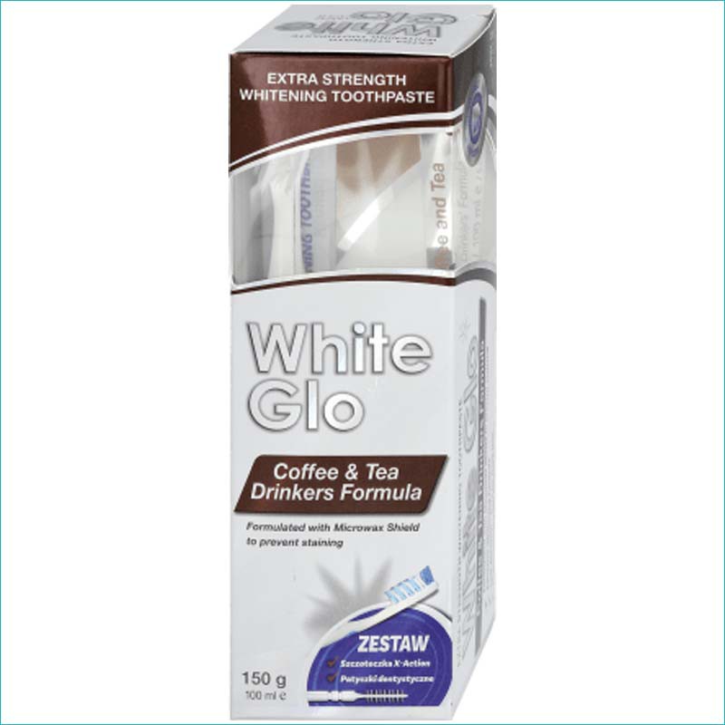 White Glo pasta do zębów 100ml. Coffe & Tea