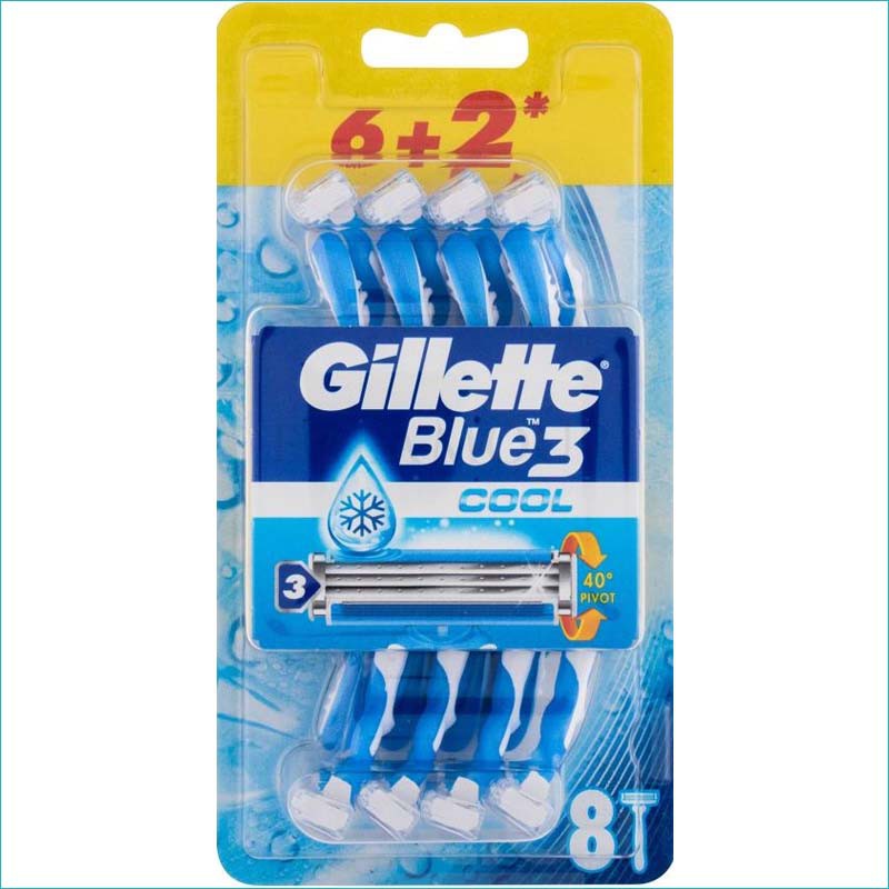 Gillette blue 3 Cool 8szt.