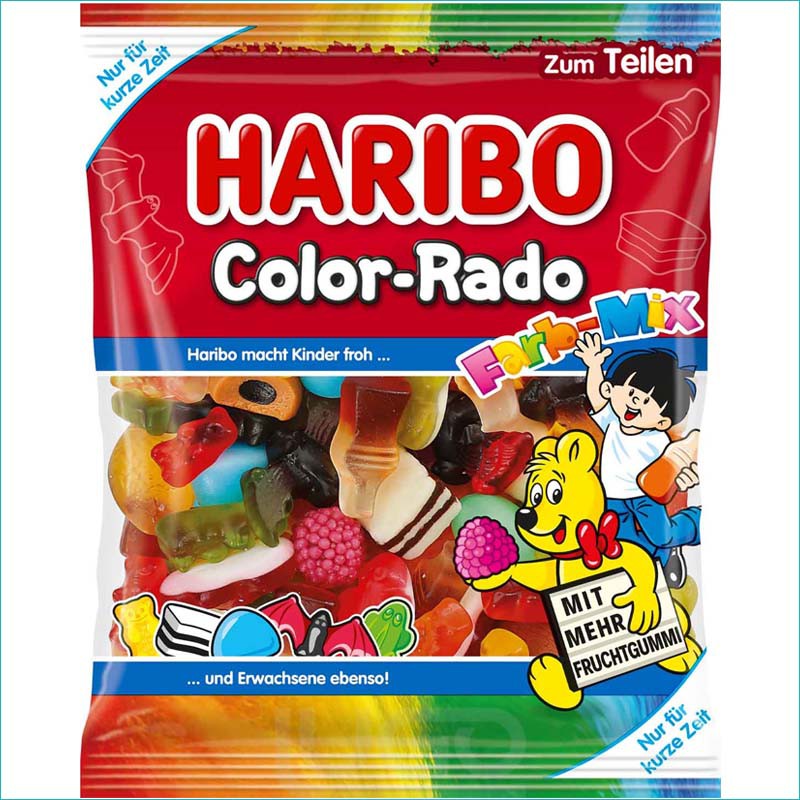 Haribo żelki 175g. Color-Rado Farb-Mix