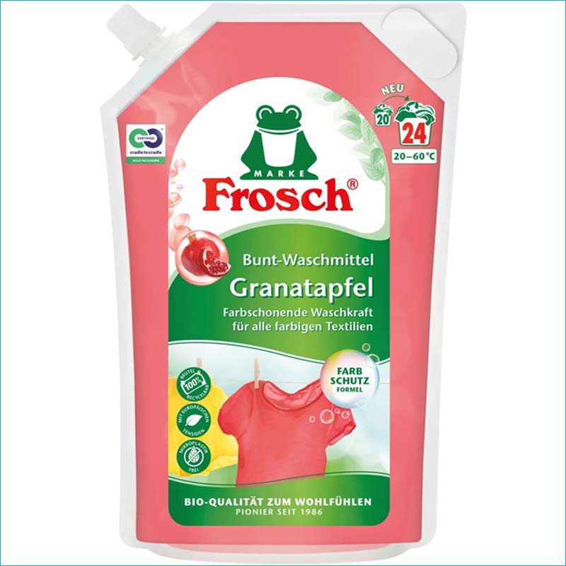 Frosch żel do prania 1,8l/24 Color Granatapfel